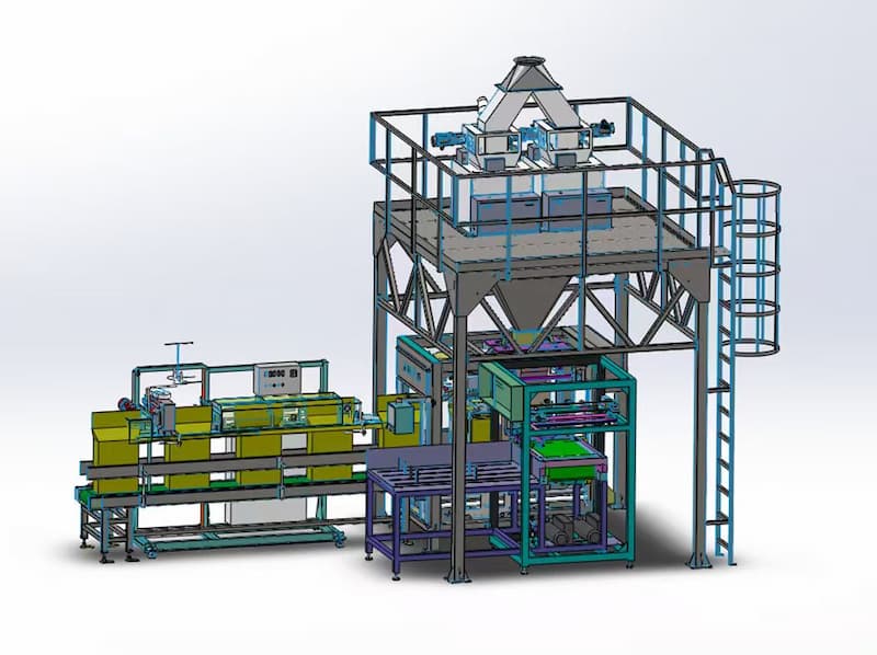 Open mouth bag packaging machine